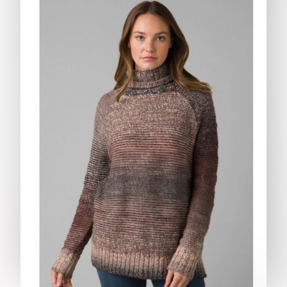 Prana Sweaters - Prana | Autumn Rein Tunic Turtleneck Wool Blend Sweater- S